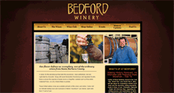Desktop Screenshot of bedfordwinery.com