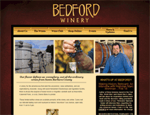 Tablet Screenshot of bedfordwinery.com
